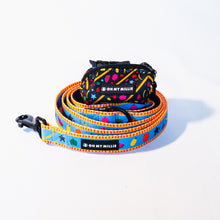 Load image into Gallery viewer, Dancing Fruits Poop Bag Holder + Leash Set
