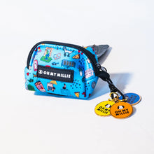 Load image into Gallery viewer, Happy Walking Poop Bag Holder + Playful Charm Set