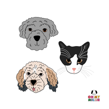 Load image into Gallery viewer, Custom Pet Coasters