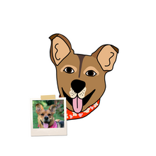 Load image into Gallery viewer, Custom Pet Portrait Fee