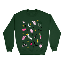 Load image into Gallery viewer, Night on the Town Meow Sweater