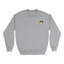 Load image into Gallery viewer, Custom Corner Pet Portrait Sweater
