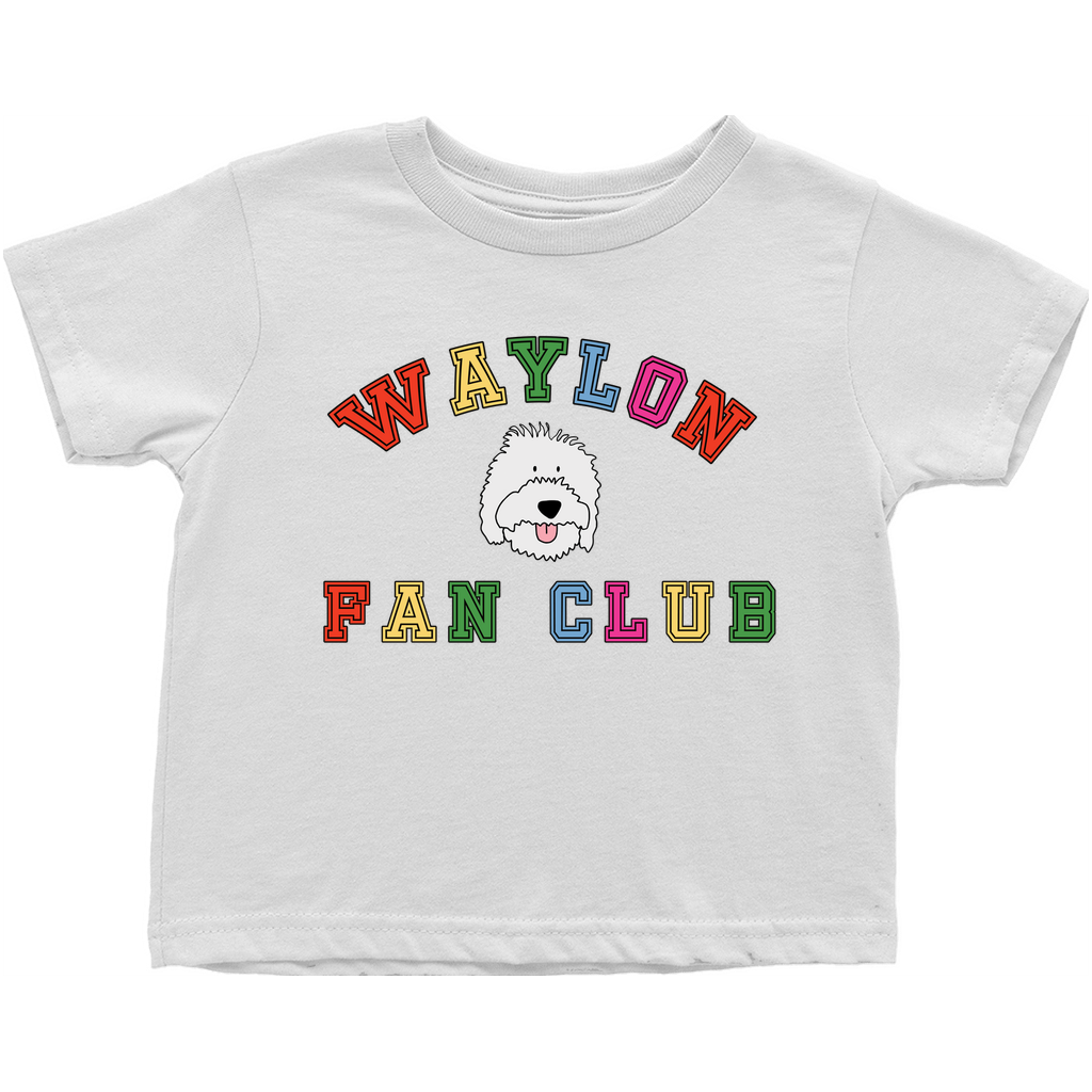 Custom Toddler Fan Club T-shirt