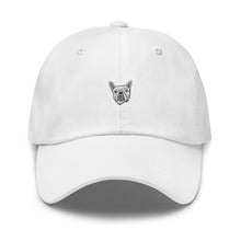 Load image into Gallery viewer, Embroidered Frenchie Dad Hat
