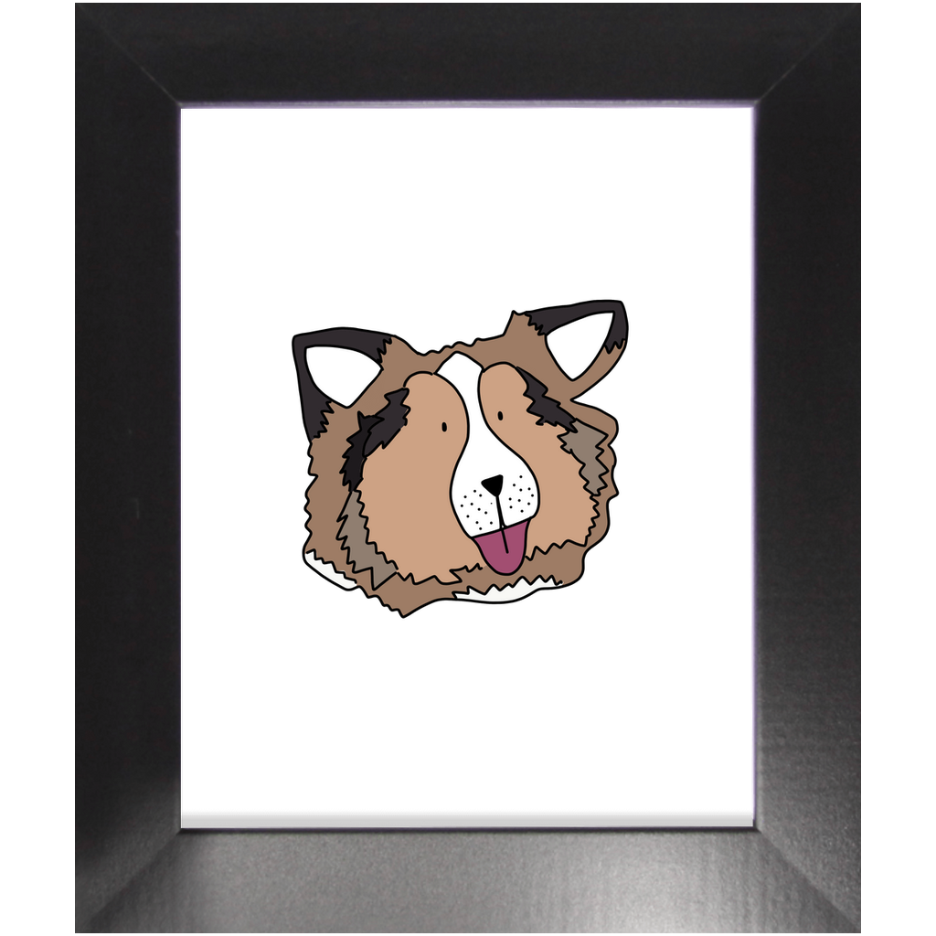 Custom Framed Pet Portrait